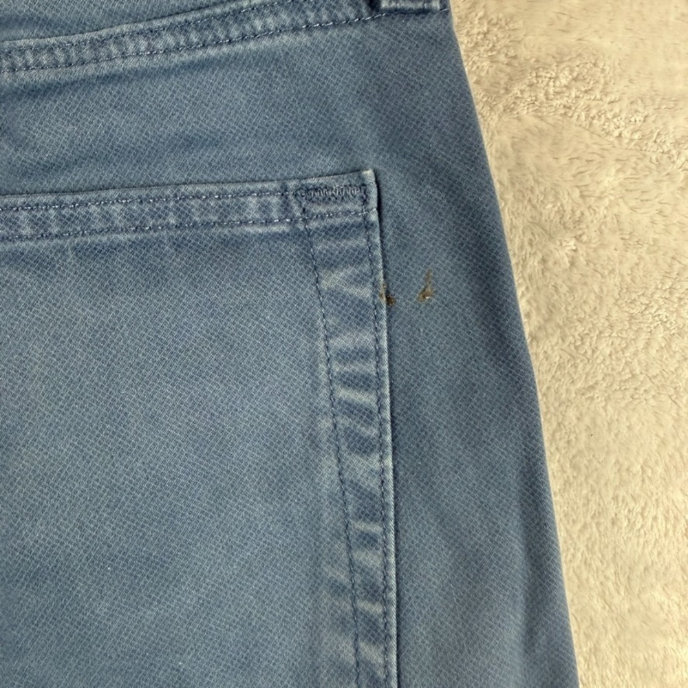 AG Adriano Goldschmied Pants Mens 34x32 Blue Everett Slim Straight Twill - Picture 6 of 14